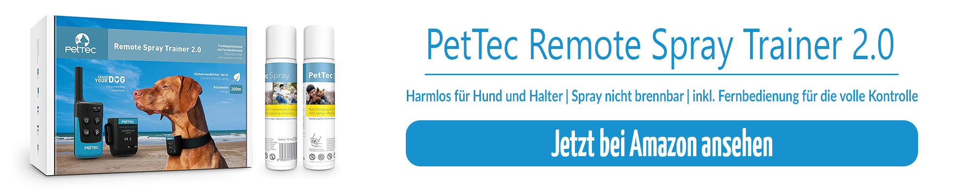 Amazon PetTec Remote Spray Trainer 2.0